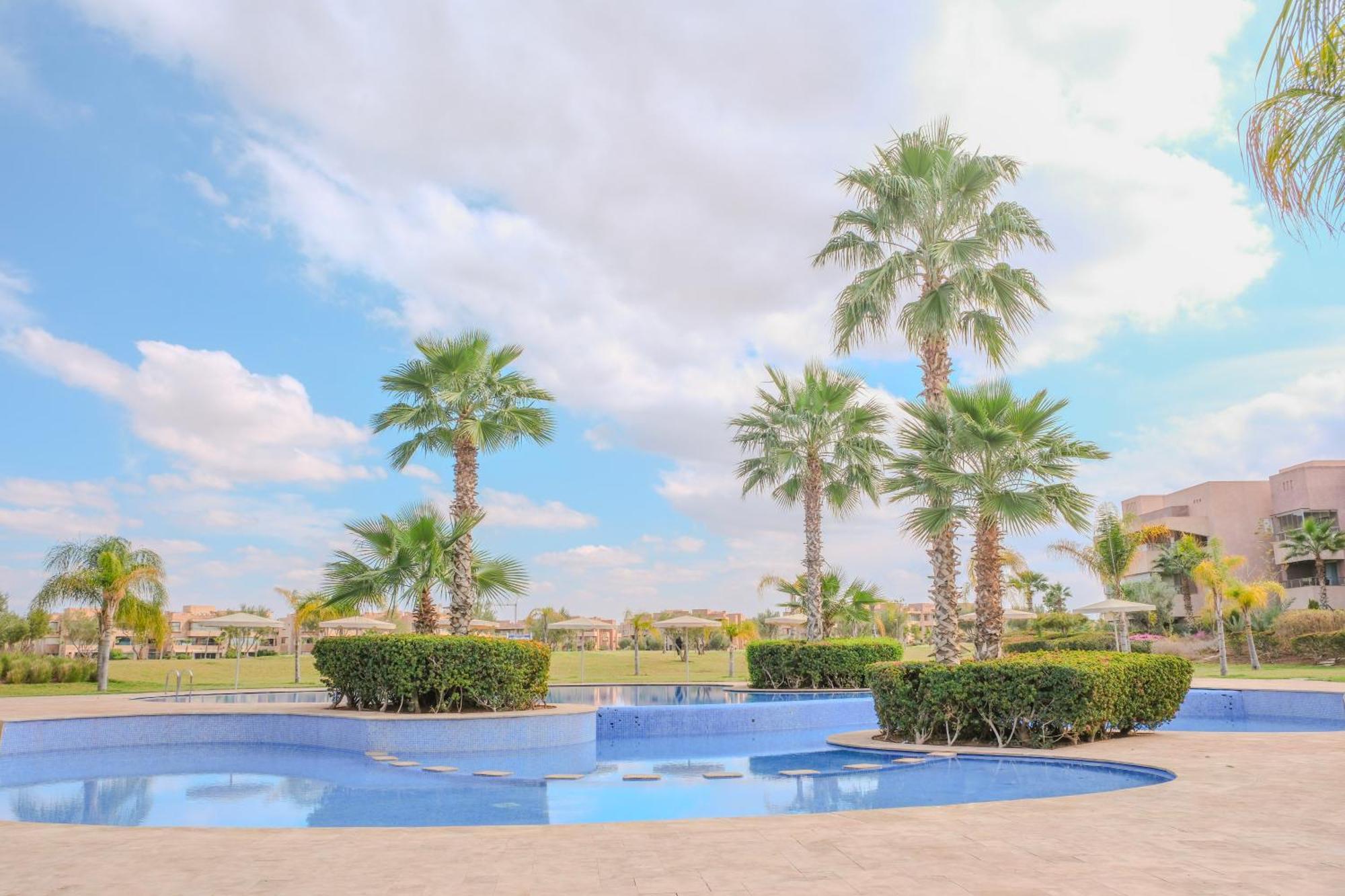 Luxury 2bd In Prestigia Jade With Pool And Golf View Marrakesh