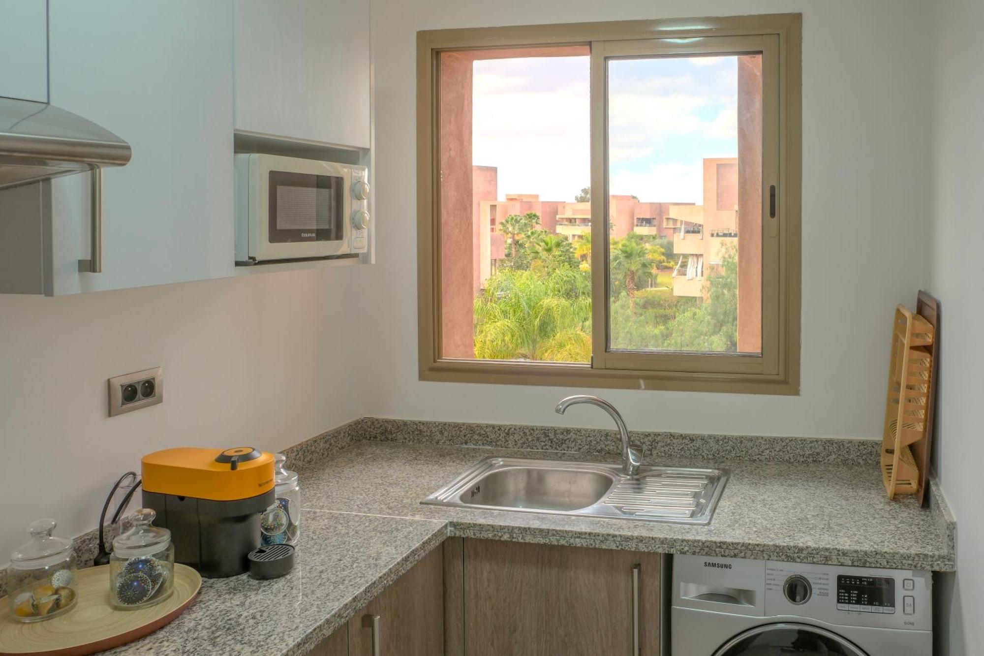Luxury 2bd In Prestigia Jade With Pool And Golf View Apartment Marrakesh